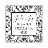 Design für die benutzerdefinierte Adressenbeschrif Gummistempel (Prägung)