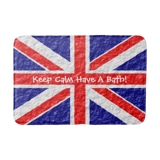 Design für die Flagge eines Unions Badematte (Vorderseite)