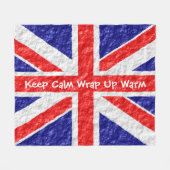 Design für die Flagge eines Unions Fleecedecke (Vorderseite (Horizontal))