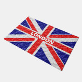 Design für die Flagge eines Unions Fußmatte (Schrägansicht)