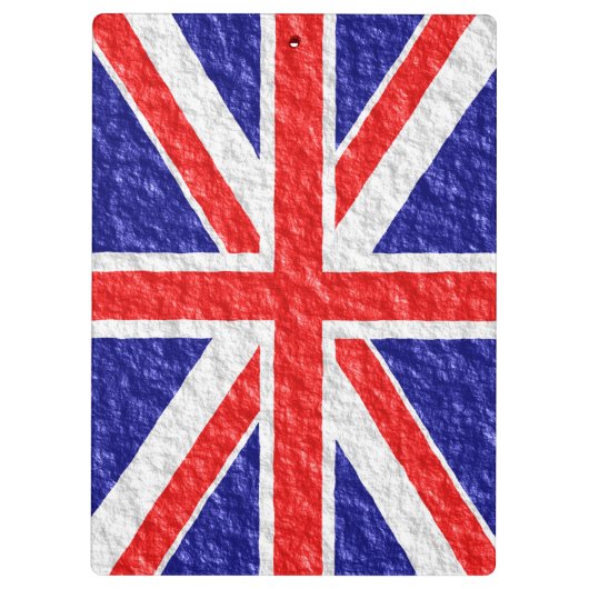 Design für die Flagge eines Unions Klemmbrett (Rückseite)