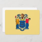 Design für die Flaggen des Staates New Jersey (Vorne/Hinten)