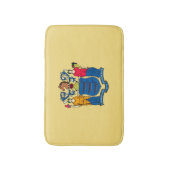 Design für die Flaggen des Staates New Jersey Badematte (Vorderseite Vertikal)