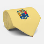 Design für die Flaggen des Staates New Jersey Krawatte (Gerollt)