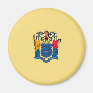 Design für die Flaggen des Staates New Jersey Magnet