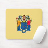 Design für die Flaggen des Staates New Jersey Mousepad (Mit Mouse)