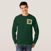 Design für die Flaggen des Staates New Jersey T-Shirt (Vorne ganz)