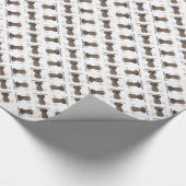 Design für die Geschichte von Rhodesian Ridgeback Geschenkpapier (Ecke)