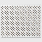 Design für die Geschichte von Rhodesian Ridgeback Geschenkpapier (Flach)