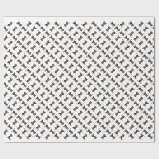 Design für die Geschichte von Rhodesian Ridgeback Geschenkpapier (Flach)