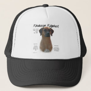 Design für die Geschichte von Rhodesian Ridgeback Truckerkappe