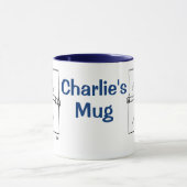 Design für die Glazier- oder Fensterreparatur Tasse (Zentrum)