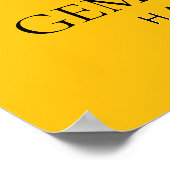 Design für die Haarstylistin - Design nach Maß in Poster (Ecke)