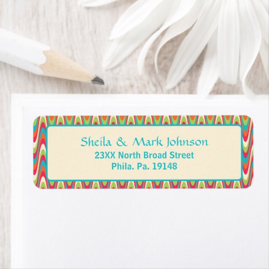 Design für die hintere Wavy Pattern-Family-Adresse (Insitu)