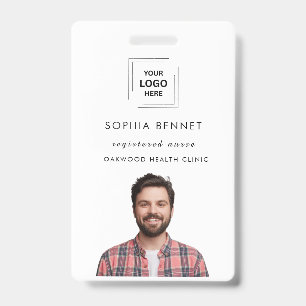 Design für die Identität von Gesundheitsfachperson Ausweis