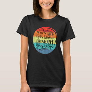 Design für die Kamerafotografie des Welttages in F T-Shirt