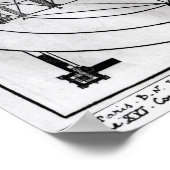 Design für die Mailänder Kathedrale Poster (Ecke)