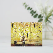 Design für die Stocletfries - Baum des Lebens Postkarte (Stehend Vorderseite)