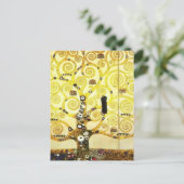 Design für die Stocletfries - Baum des Lebens Postkarte (Stehend Vorderseite)