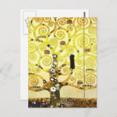 Design für die Stocletfries - Baum des Lebens Postkarte (Vorne/Hinten)