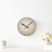 Design für die White Cue Ball Game Clock Runde Wanduhr (Zuhause)