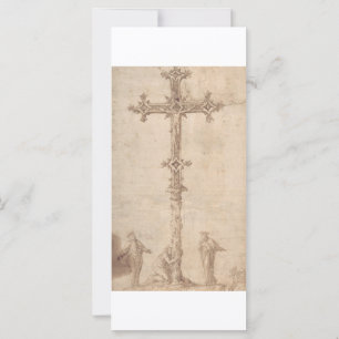 Design für ein Crucifix mit der Jungfrau Mary