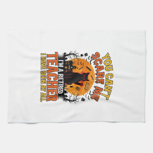 Design für ein Vintage-Shirt für pensionierte Lehr Geschirrtuch
