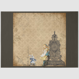 Design für eine andere Alice im Wunderland 9 Seidenpapier