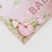 Design für eine Baby-Girl-Serie 1 Seidenpapier (Ausschnitt)