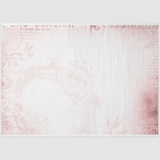 Design für eine Baby-Girl-Serie 5 Seidenpapier (Vorderseite)