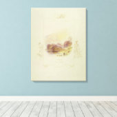 Design für eine Illustration für Walter Scotts 'La Leinwanddruck (Insitu (Holzboden))