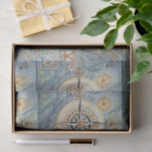 Design für eine Reihe von Nautical Compass 17 Seidenpapier (Geschenk)