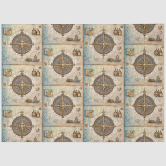 Design für eine Reihe von optischen Kompassgeräten Seidenpapier (Vorderseite)