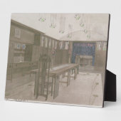 Design für einen Speisesaal, 1901 (Farblitho) Fotoplatte (Seite)