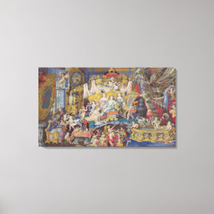 Design für einen Ventilator, möglicherweise für Ma Leinwanddruck