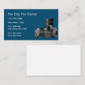 Design für einfache Visitenkarten im Tire Store Visitenkarte (Vorne/Hinten)