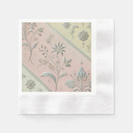 Design für florale Motive mit zwei Farbtönen Serviette