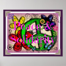 Design für Frieden und Solidarität