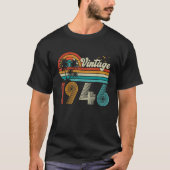 Design für Geschenk 1946 Made in 1946 80th Funny T-Shirt (Vorderseite)