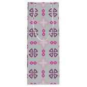 Design für Gewebe, Tapeten, Packpapier, Geschenktüte Für Weinflaschen (Rückseite)