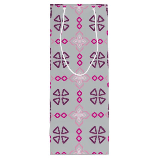 Design für Gewebe, Tapeten, Packpapier, Geschenktüte Für Weinflaschen (Rückseite)