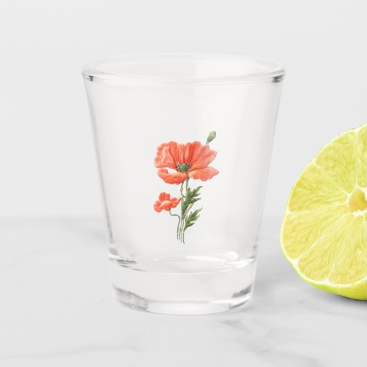 Design für Glaskunst Schnapsglas (Vorderseite)