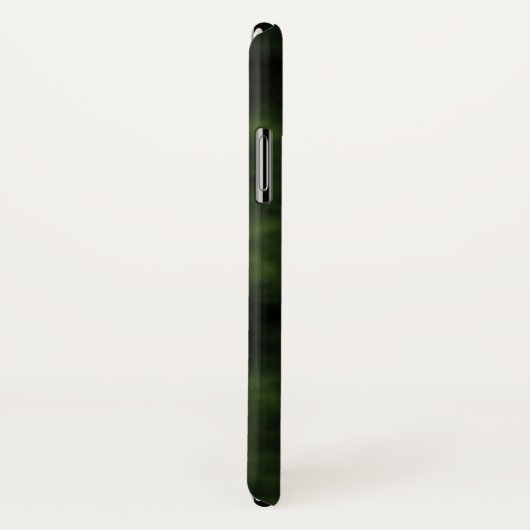 Design für grüne und schwarze Streifen Case-Mate iPhone Hülle (Hinten/Rechts)