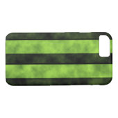 Design für grüne und schwarze Streifen Case-Mate iPhone Hülle (Rückseite (Horizontal))