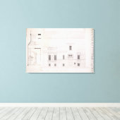 Design für House & Studio für J.A.M. Whistler Esq, Leinwanddruck (Insitu (Holzboden))