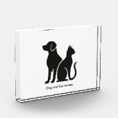 Design für Hunde und Katzen Fotoblock (Links)