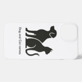 Design für Hunde und Katzen iPhone Hülle (Rückseite (Horizontal))