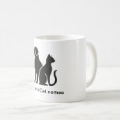 Design für Hunde und Katzen Kaffeetasse (VorderseiteRechts)
