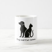 Design für Hunde und Katzen Kaffeetasse (Mittel)