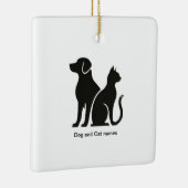 Design für Hunde und Katzen Keramikornament (Rechts)